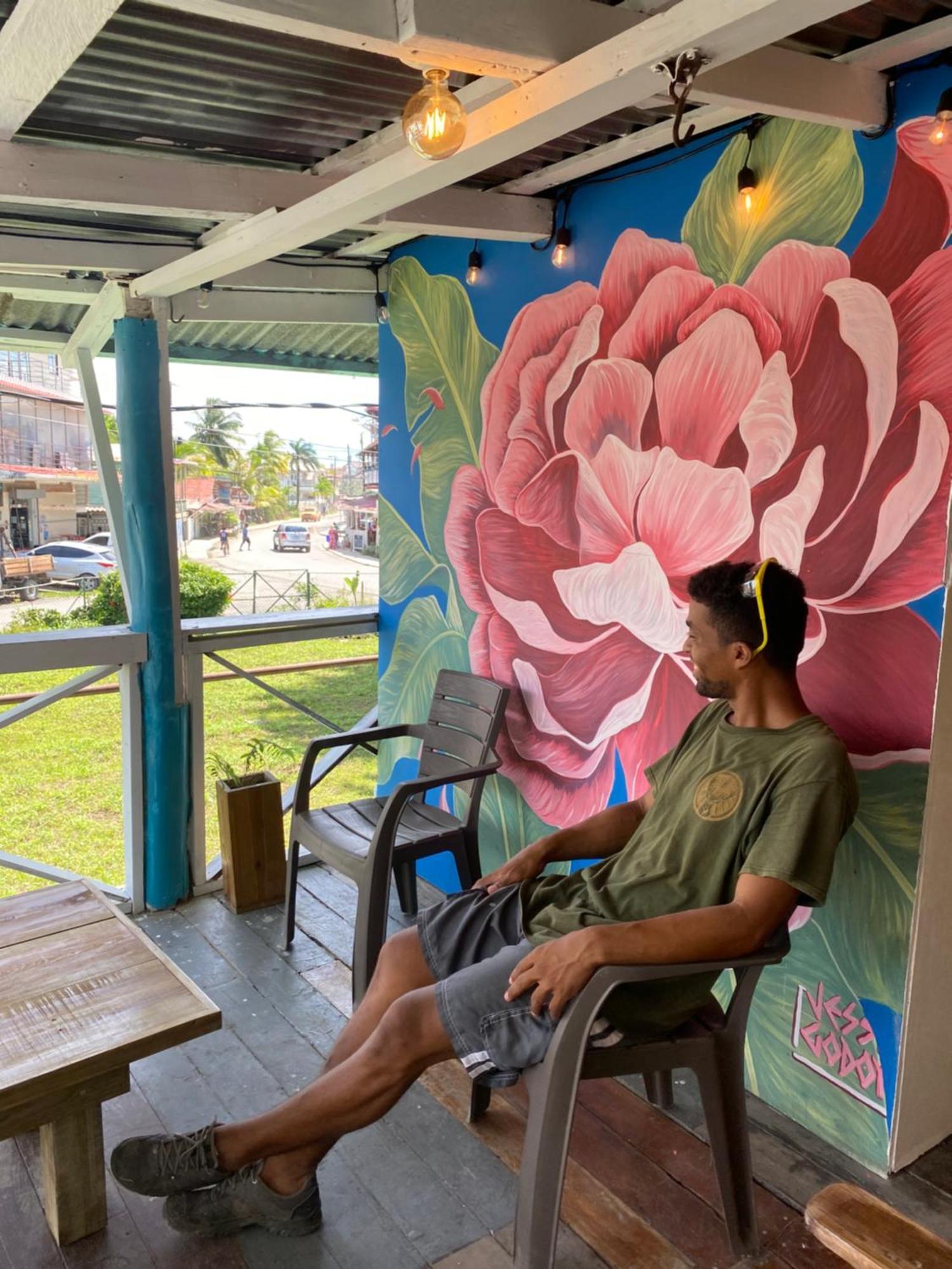 The Bocas Corner Hostel Bocas Town Exterior foto